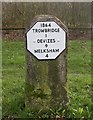 Old Milestone by the A361, Hilperton Road, Trowbridge in BA14 7HS