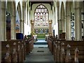 Interior The Church of St Michael the Archangel, North Cadbury in BA22 7DG