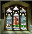 Stained glass window, St Mary's Church in BA22 9SQ