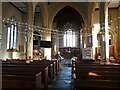 Interior, Church of St John the Baptist, Chilcompton in BA3 4HD