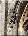 Figure, Church of St Mary, Wedmore in BS28 4WB