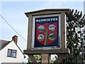 Radwinter Village Sign in CB10 2TQ