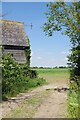 Old Barn With Wonky Weathervane in CO16 8ER