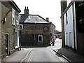 Earl's Street meets Magdalen Street, Thetford in IP24 2BU