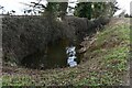 Beck Row: Holywell Drove: Drainage ditch in IP28 8AR