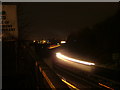 The A14 at night in IP32 6RR
