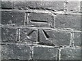 Bench mark on 23 Bridge Road, Oulton Broad in NR32 3LP