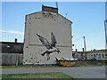Banksy - Seagull after "chips" in NR33 0PR