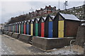 Beach Huts at Lowestoft in NR33 0RA