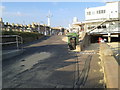 The start of Claremont Pier at the south beach, Lowestoft in NR33 0RA