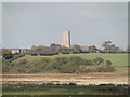 Kessingland church from near Beach Farm, Benacre in NR33 7TP
