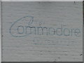 Painted signage for 'The Commodore' pub and restaurant in NR33 9QT