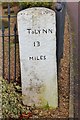 Old Milestone by Lynn Road, Stoke Ferry Parish in PE33 9SR