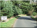 Entrance to Cockley Cley in PE37 8AN