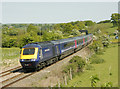 2009 : A First Great Western HST approaching Great Cheverell in SN10 5XZ