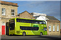 Stonehenge tour bus at Salisbury station in SP2 7EX