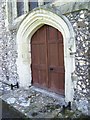 Door, St Laurence's Church, Downton in SP5 3PJ