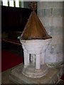 Font, St Michael and All Angels, Coombe Bissett in SP5 4YB