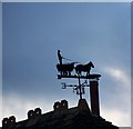 Weather vane, Mill Barn, Coombe Bissett in SP5 4YB
