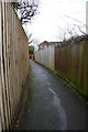 Bridgwater : Footpath in TA6 4NS