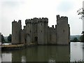 Bodiam Castle in Bodiam
