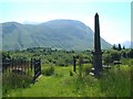 Inverlochy Graveyard, with Ben Nevis beyond in PH33 7ND