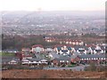 View across to Castlemilk from Cathkin Braes in G45 0JA