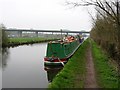 Canal boats and motorway in Gade Valley Ward
