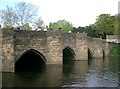 Bridge over the River Wye in Bakewell in DE45 1DE