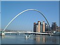 Gateshead Millennium Bridge in NE8 3JL