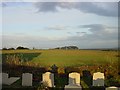 Reculver country park from St Mary's church Hillborough in CT6 6SZ