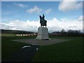 Monument to Robert the Bruce near Bannockburn in FK7 0QW