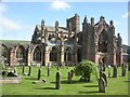 Melrose Abbey in TD6 9LL
