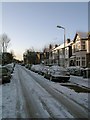Stanhope Avenue N3 in the Snow in N3 1HP