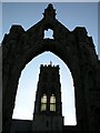 Howden Minster Tower at Sunset in DN14 7BH