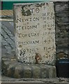 Kingswear Ferry milestone in TQ6 0DB