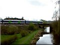 Train crossing the Kennet and Avon canal in RG17 0SP