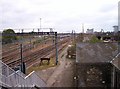 Railway sidings by Cambridge Station in CB1 3QN