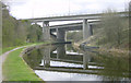 Motorway Viaducts near Burnley in BB12 6QE