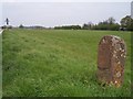 Corse Lawn Drovers'  Road and Milestone in GL19 4LU