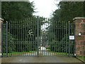 Broughton Hall Gates in ST21 6NS