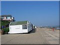 Beach huts at Southwold, Suffolk in IP18 6BN