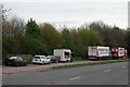 Truckstop on the A4 between Hungerford & Newbury in RG17 9SB