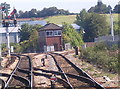Droitwich Spa signal box. in WR9 8JQ