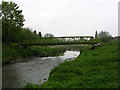 Footbridge over Glaze Brook in WA3 5BG