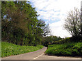 Country Lane near Kintbury and Irish Hill House in RG20 0JB
