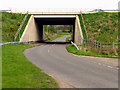 Bridge on the A34 near Newbury in RG20 0JT
