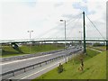 Footbridge on Alvaston Bypass in DE24 0YA