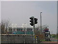 Traffic Light featuring Old Trafford Football Stadium in M32 0RY