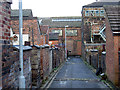 'Back to back' housing in Burslem in ST6 2AU